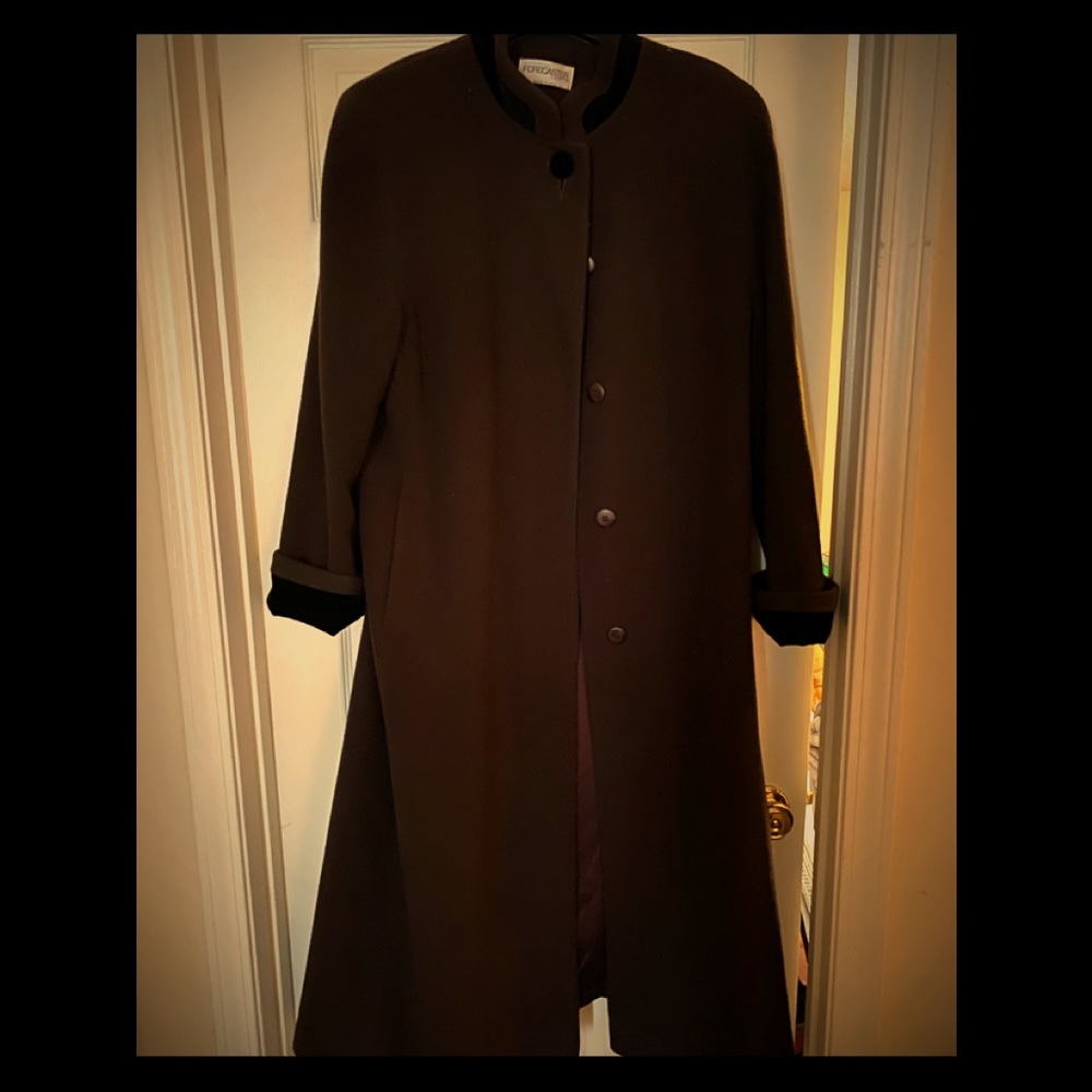 **PRICE REDUCTION** long wool blend winter coat